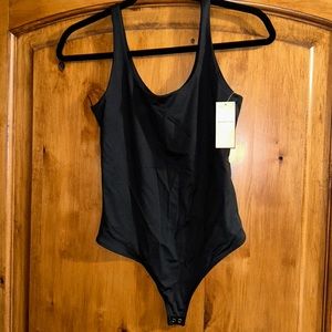 Abercrombie & Fitch Black body suit tank